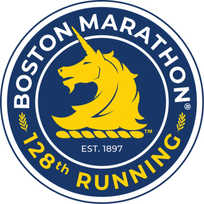 128th BAA Boston Marathon seal