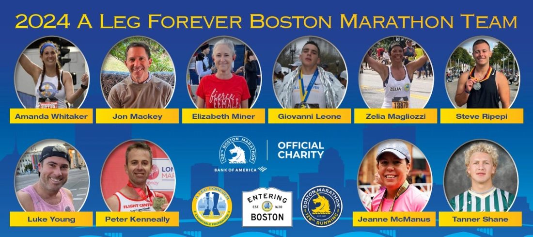 2024 A Leg Forever Boston Marathon Team