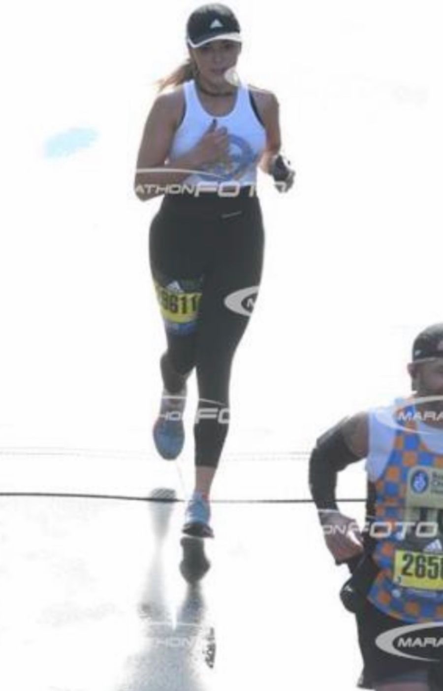 Caitlin training