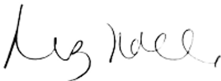 Liz Norden signature