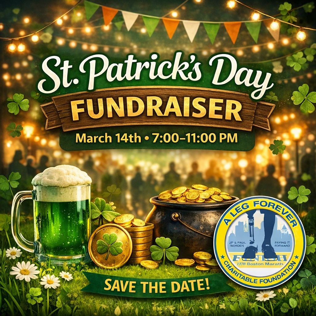 St. Patrick's Day Fundraiser — Save the Date, March 14th
