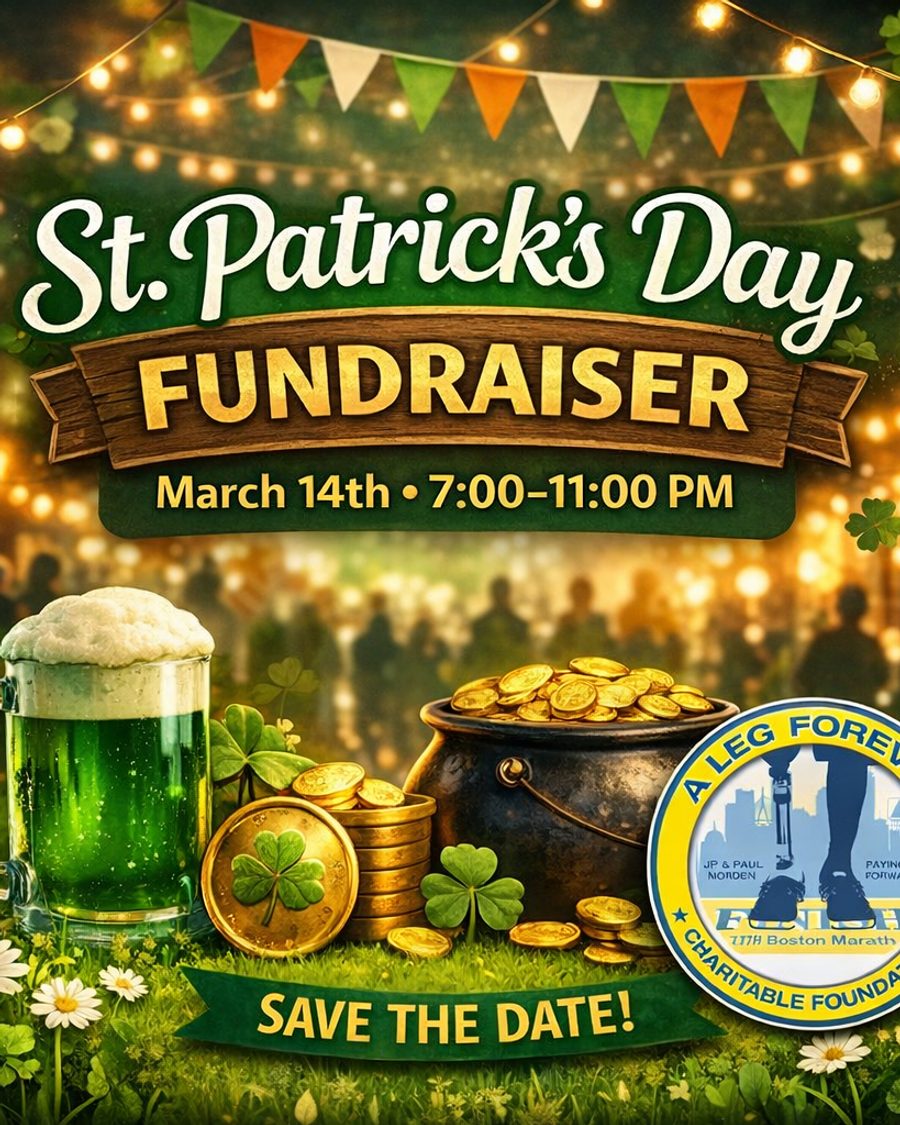 St. Patrick's Day Fundraiser — Save the Date, March 14th