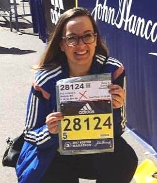 A Leg Forever marathon runner