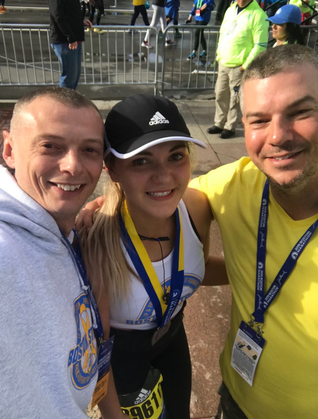 Caitlin and her brothers