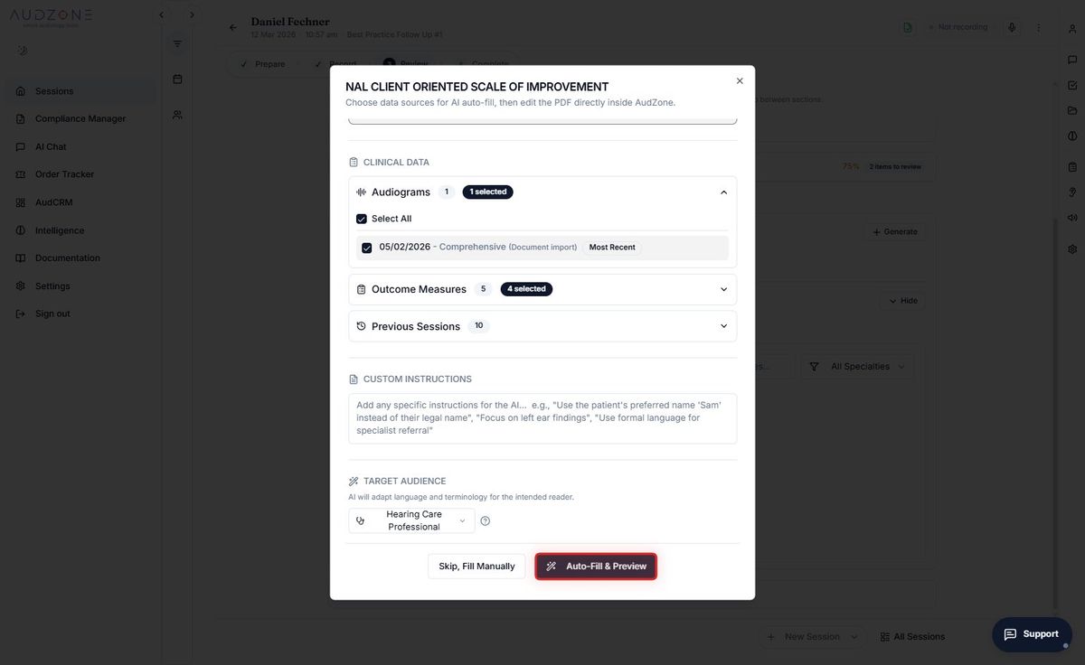 Step 6 — Click "Auto-Fill & Preview"