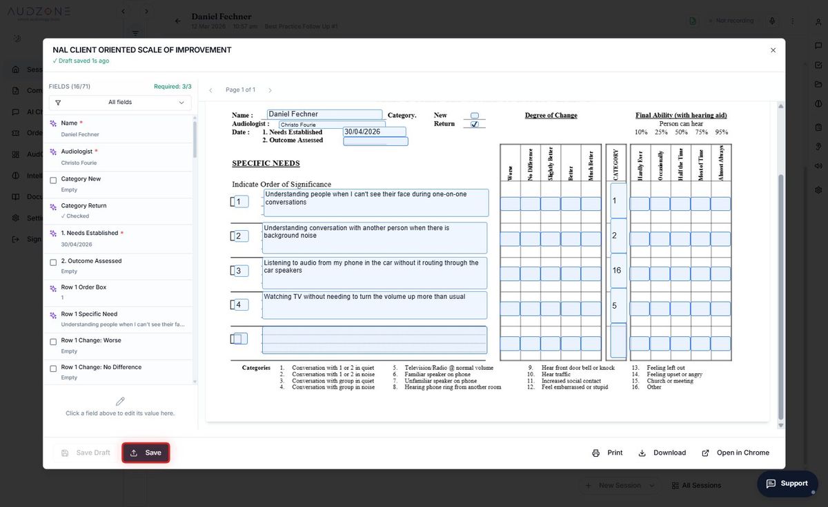 Step 8 — Review and save your form