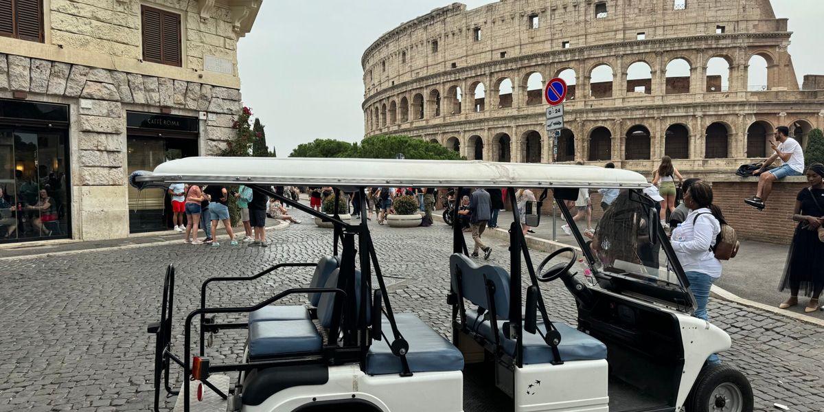 Rome Highlights Golf Cart Tour