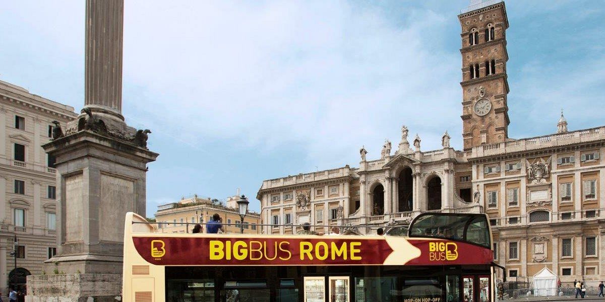 Rome: 48-Hour Hop-On Hop-Off Bus Tour with Audio Guide & Gelato