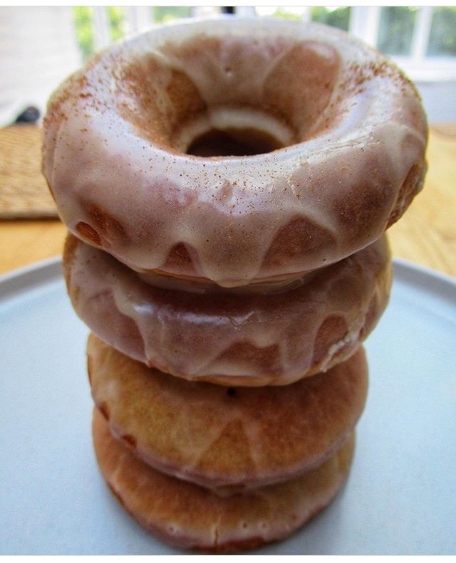 Leaning Tower of Chai Doughnuts