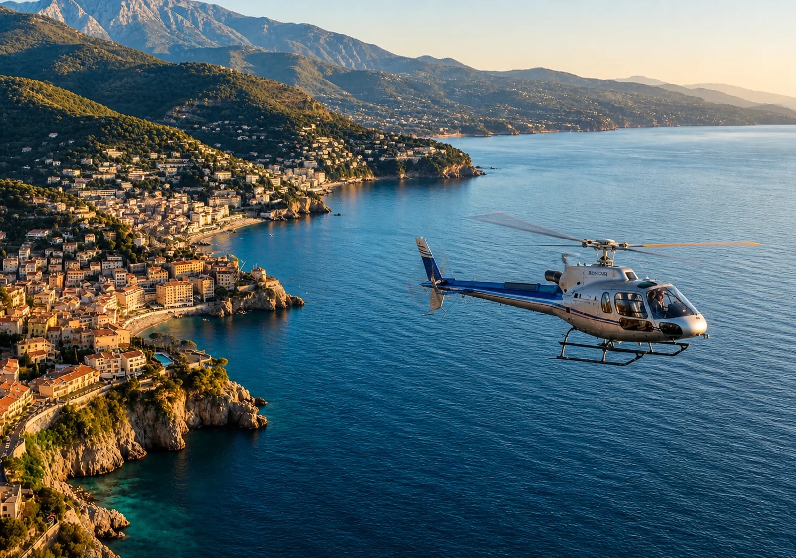 Monaco ↔ Courchevel by helicopter
