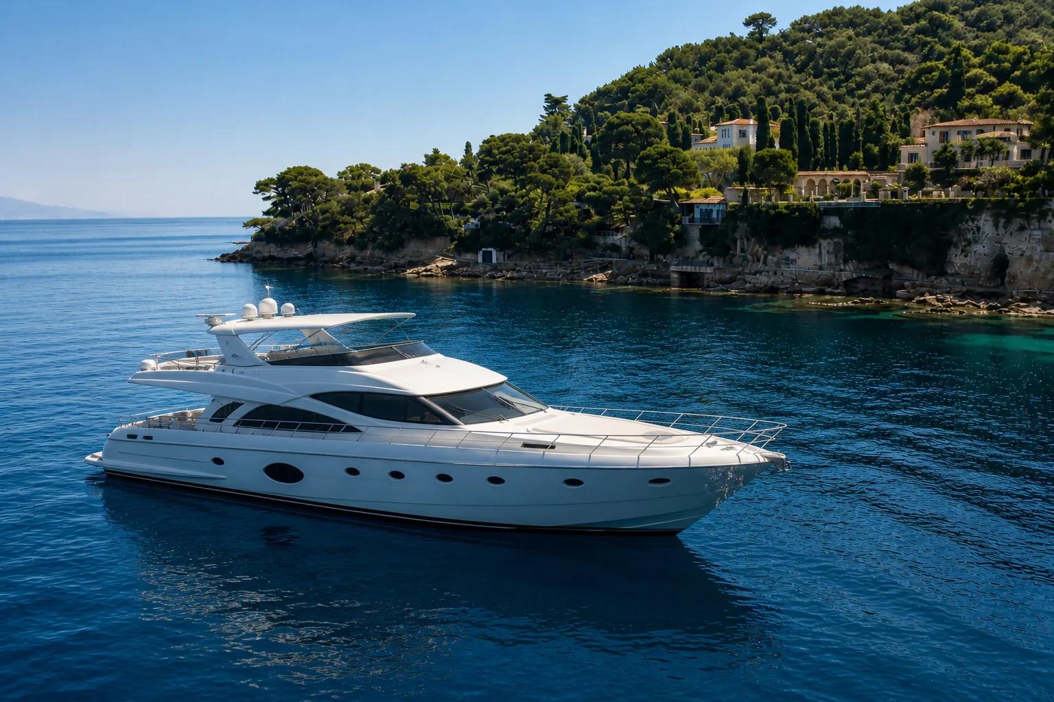Location yacht Côte d'Azur · Saint-Tropez, Cannes, Monaco