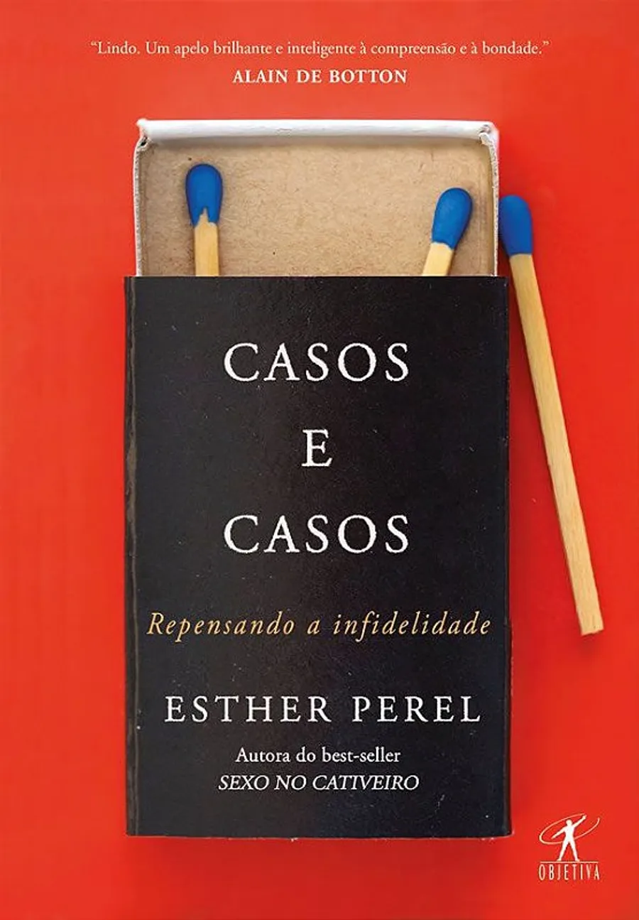Capa do livro Casos e casos, de Esther Perel