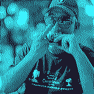 An avatar of Sam, the Reply Two minion.