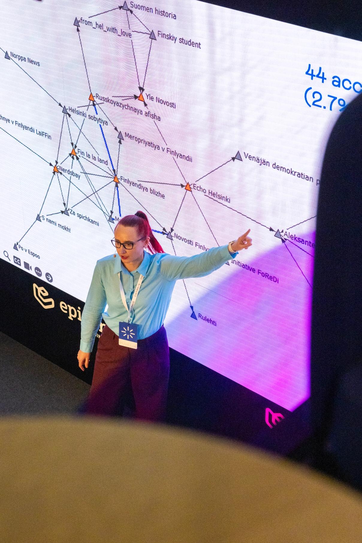 Rasa Žakevičiūtė CulturaWeek-konferenssissa