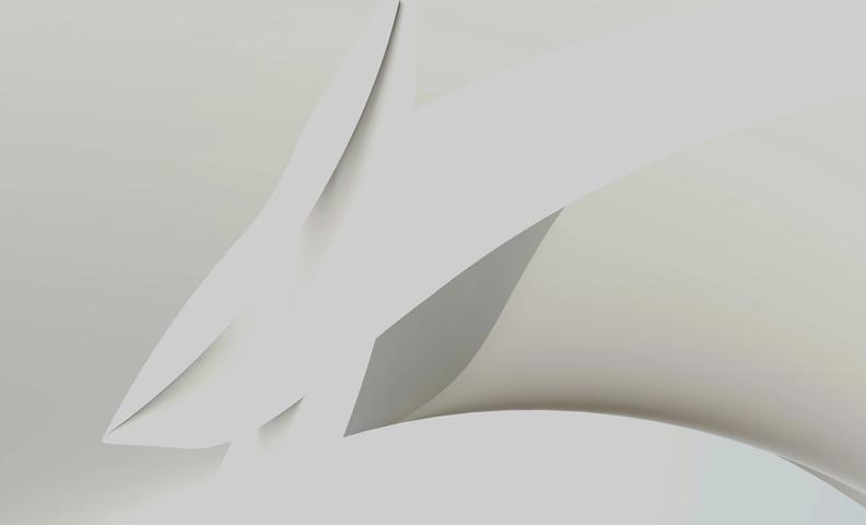 Kuvituskuva, muotoja valkoisella taustalla