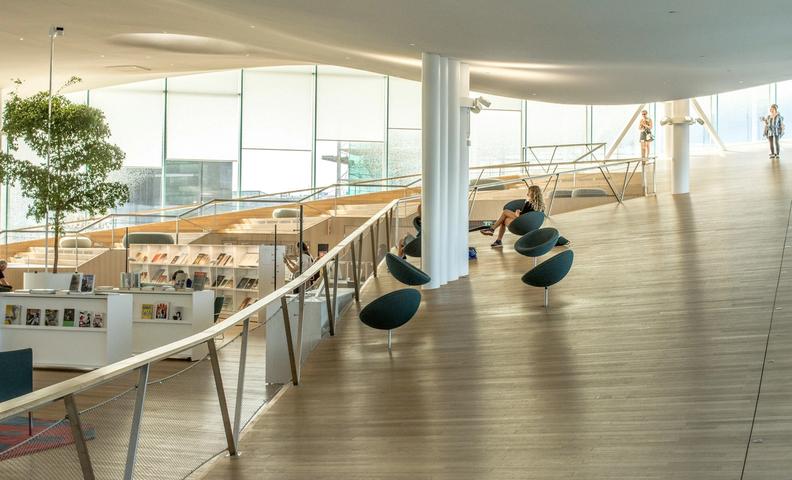 Открытое пространство библиотеки