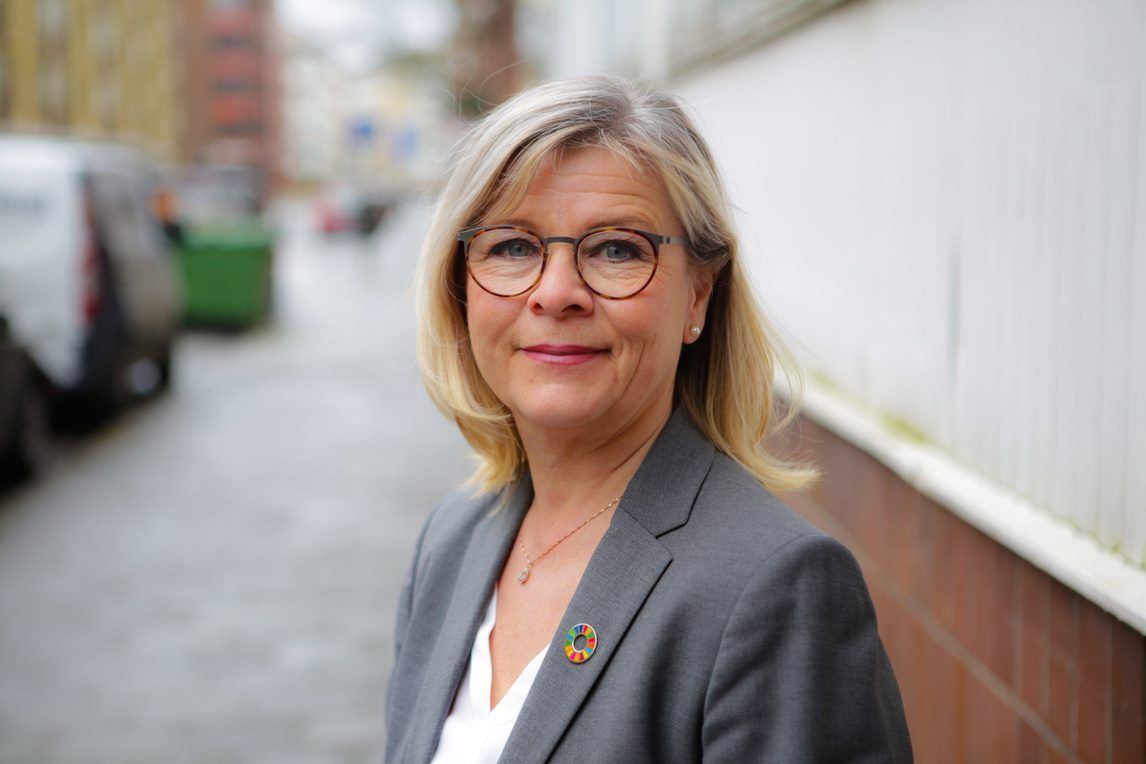Lena Wetterskog Sjöstedt, leder for Skåne Stadsmission. 