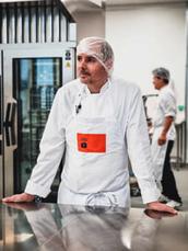 Robert Ottesen, kökschef på Norges största kök för matsvinnsbekämpning.