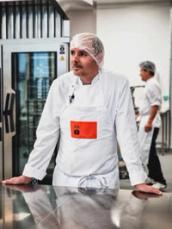 Robert Ottesen, kökschef på Norges största kök för matsvinnsbekämpning.