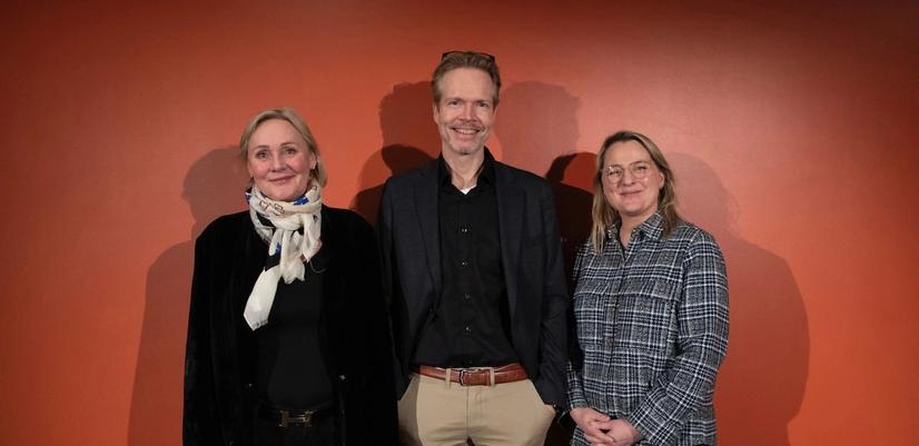 F. v. Voksne for Barns generalsekretær, Signe Horn, Rune Mørland i Kavlifondet og markedsdirektør i Kavli Norge, Gudfinna Traustadottir.