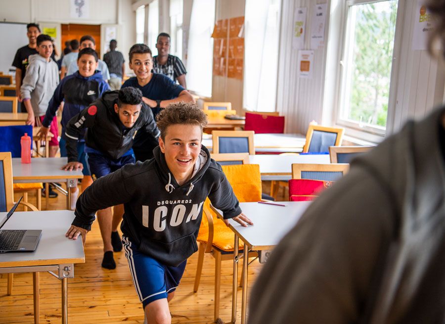 Gøy i klasserommet