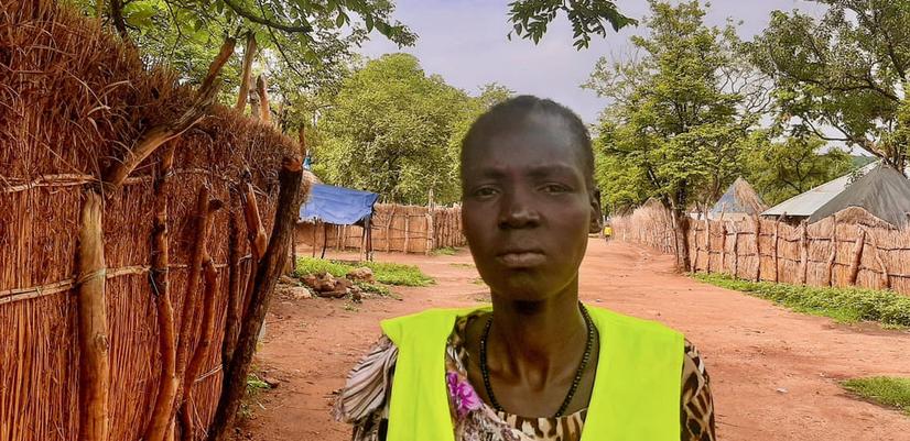 Nyalian Choul (30) leder ett “Waste for Value”-initiativ i Gambella, som Kirkens Nødhjelp började pilottesta 2019.