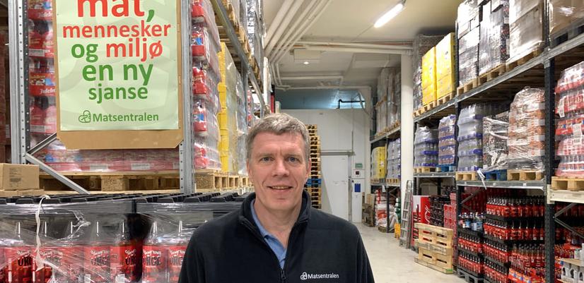 Nyansatt daglig leder i Matsentralen Norge, Per Christian Rålm.