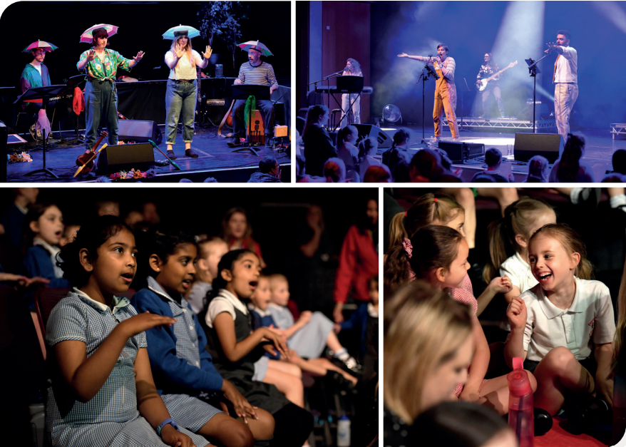 The Glasshouse brings cultural experiences to children in Gateshead. Their ‘Big Sing’ programme empowers children through choral singing, culminating in a grand concert held within The Glasshouse’s renowned venue. 
