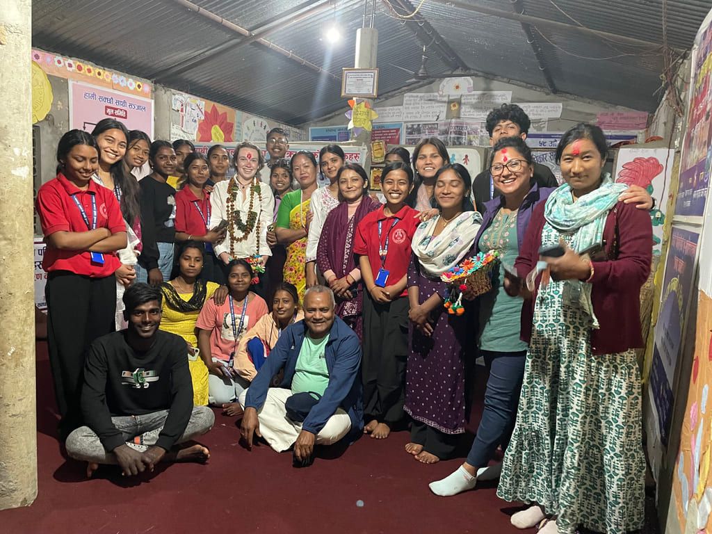 Nora Geiran Dingstad och Samvadnätverket i Rupandehi.