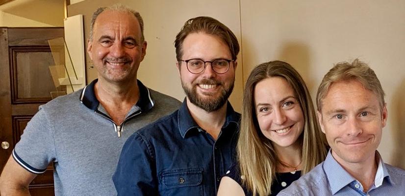 Forskningsgruppen samlet