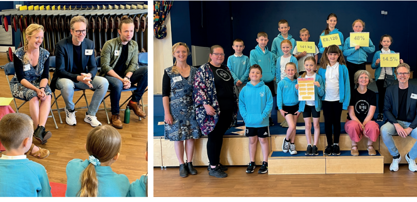 In May 2023, Kavli Trust and Kavli UK representatives visited Cestria Primary School to see the Eat Smart programme in action.