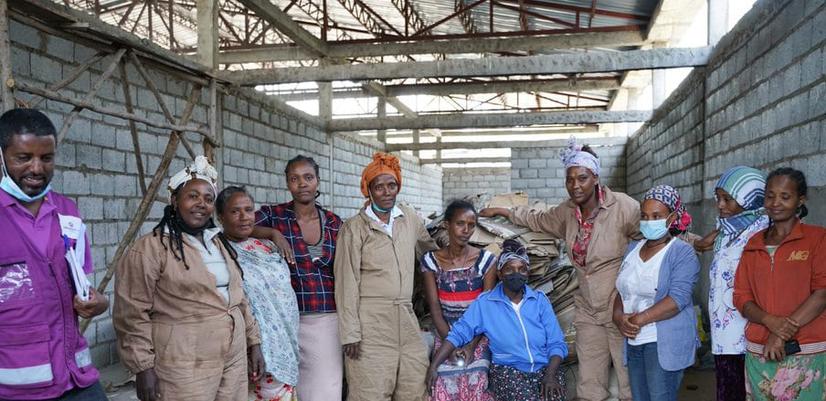 Kvinnokooperativet i Hawassa, Etiopia.