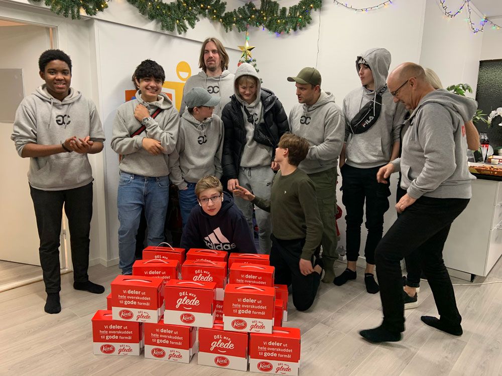 Guttas Campus med gåvor från Kavli.