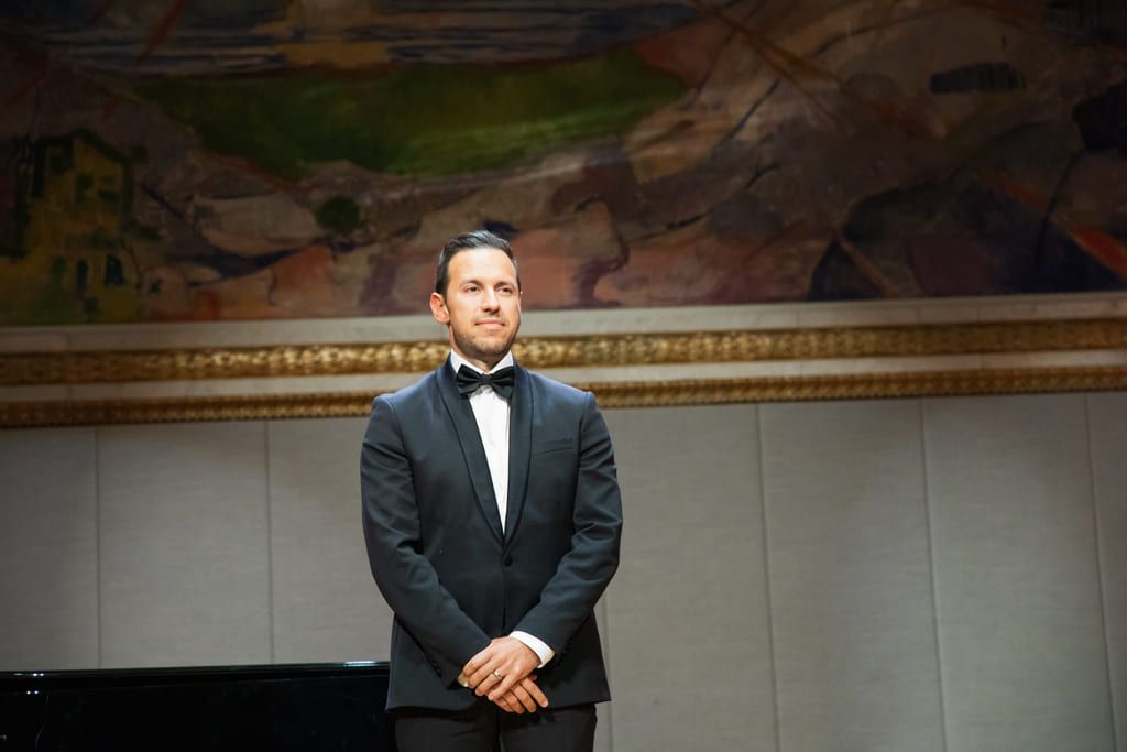 Daniel Quintana at the award presentation at UiO.