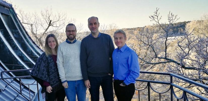Bjørn Philips and the research group at the University of Stockholm.