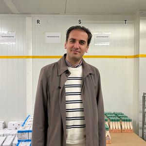 Områdeansvarlig i Stadsmissionen, Alireza Mobasheri.