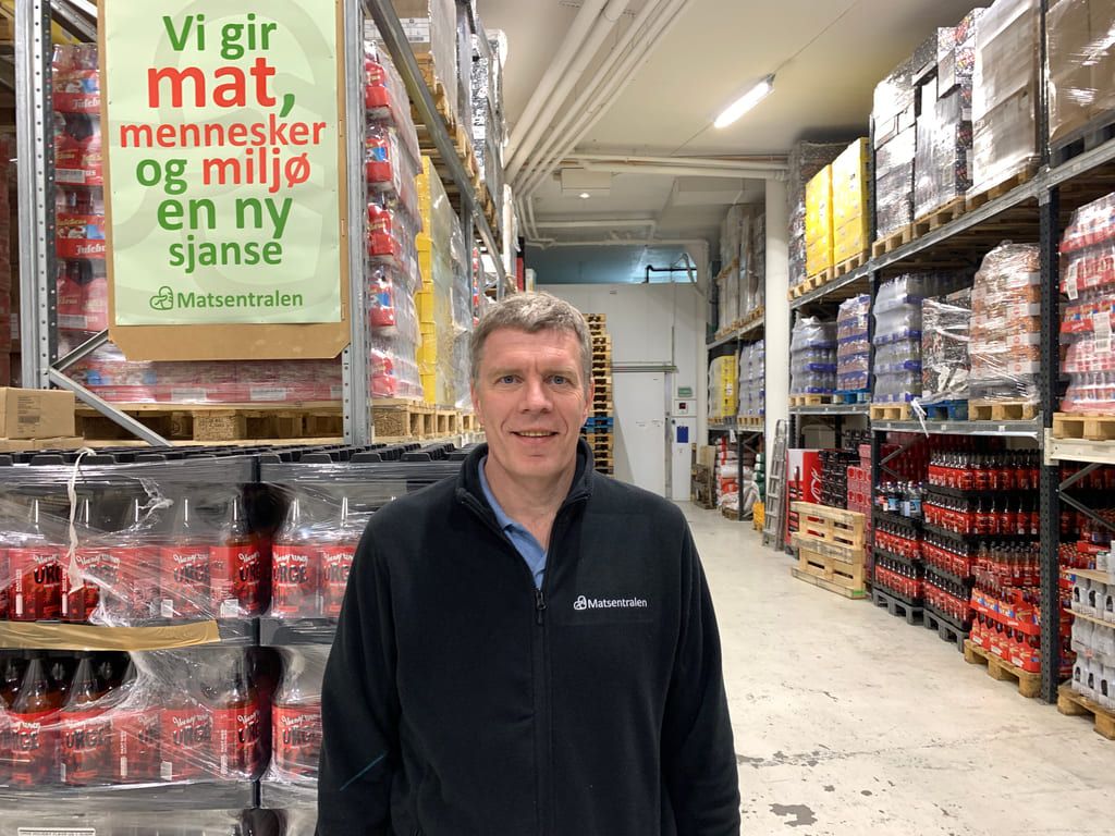 Nyansatt daglig leder i Matsentralen Norge, Per Christian Rålm.