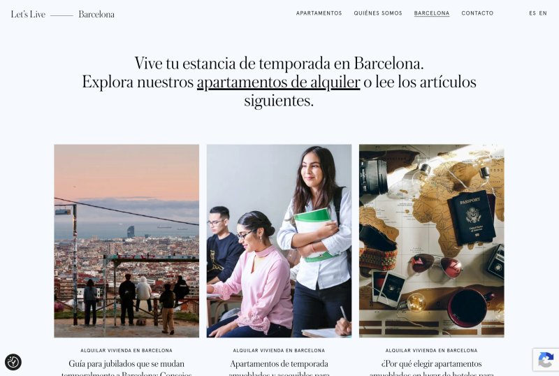 Let's live Barcelona