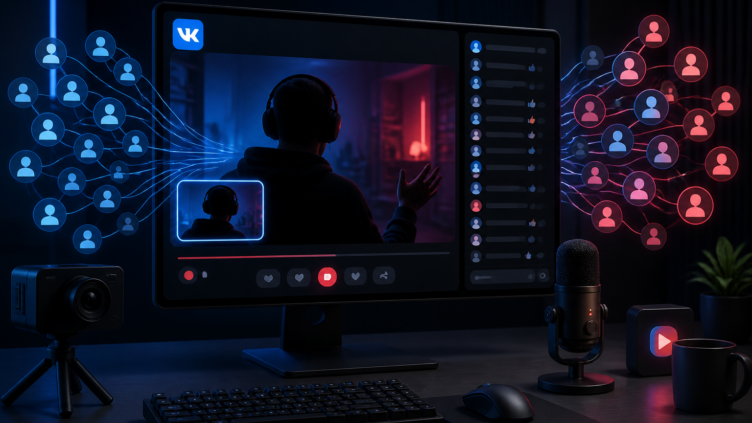 Накрутка зрителей VK Видео Live в 2026 году: как увеличить онлайн