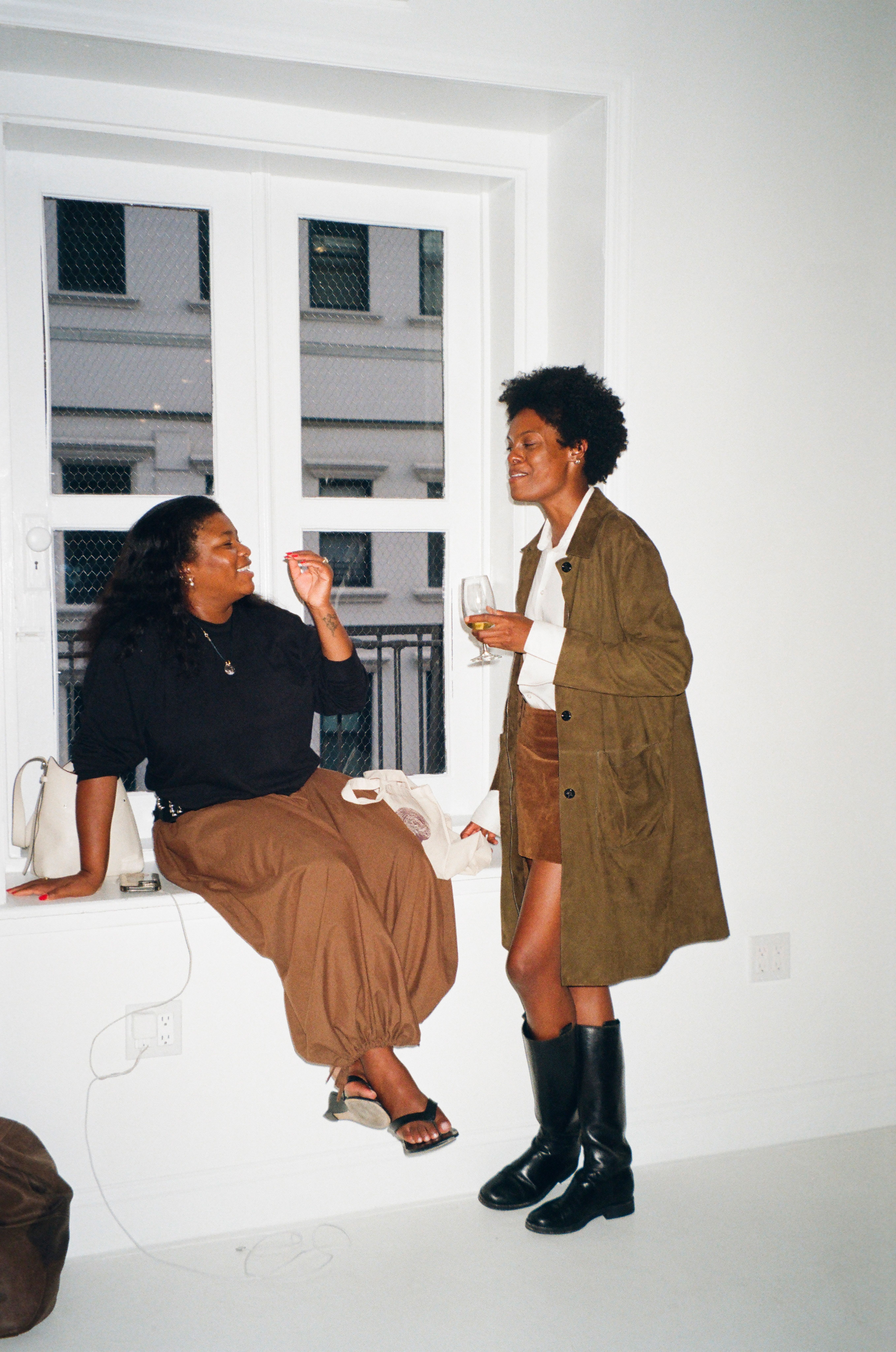 Lynette Nylander and Isioma Iyamah