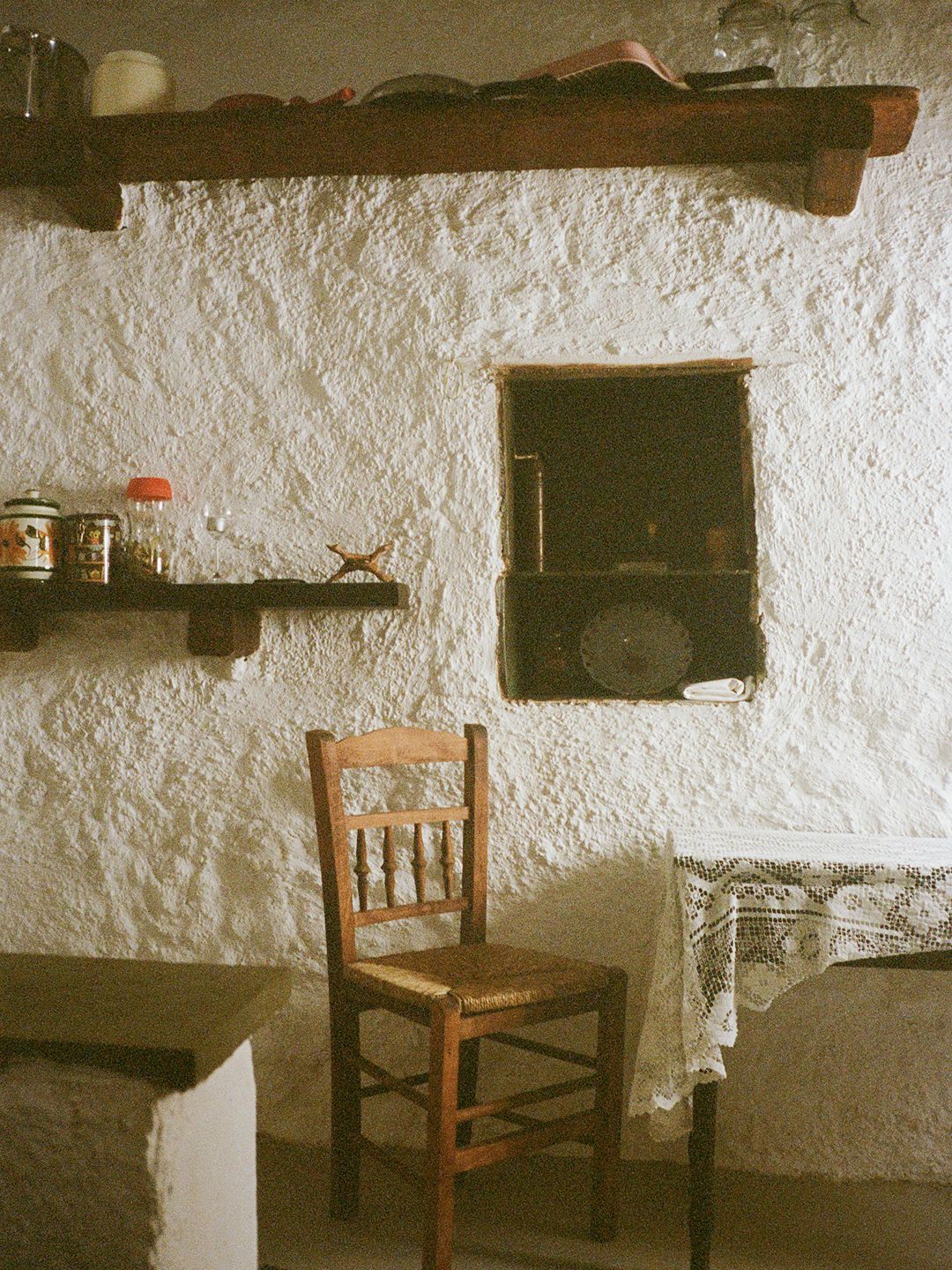 A bronze-age kitchen in Milos, Greece