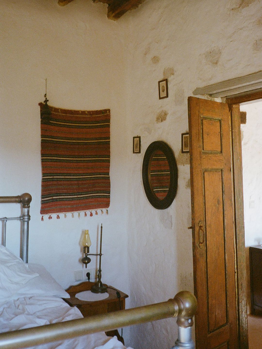 A bronze-age bedroom in Milos, Greece