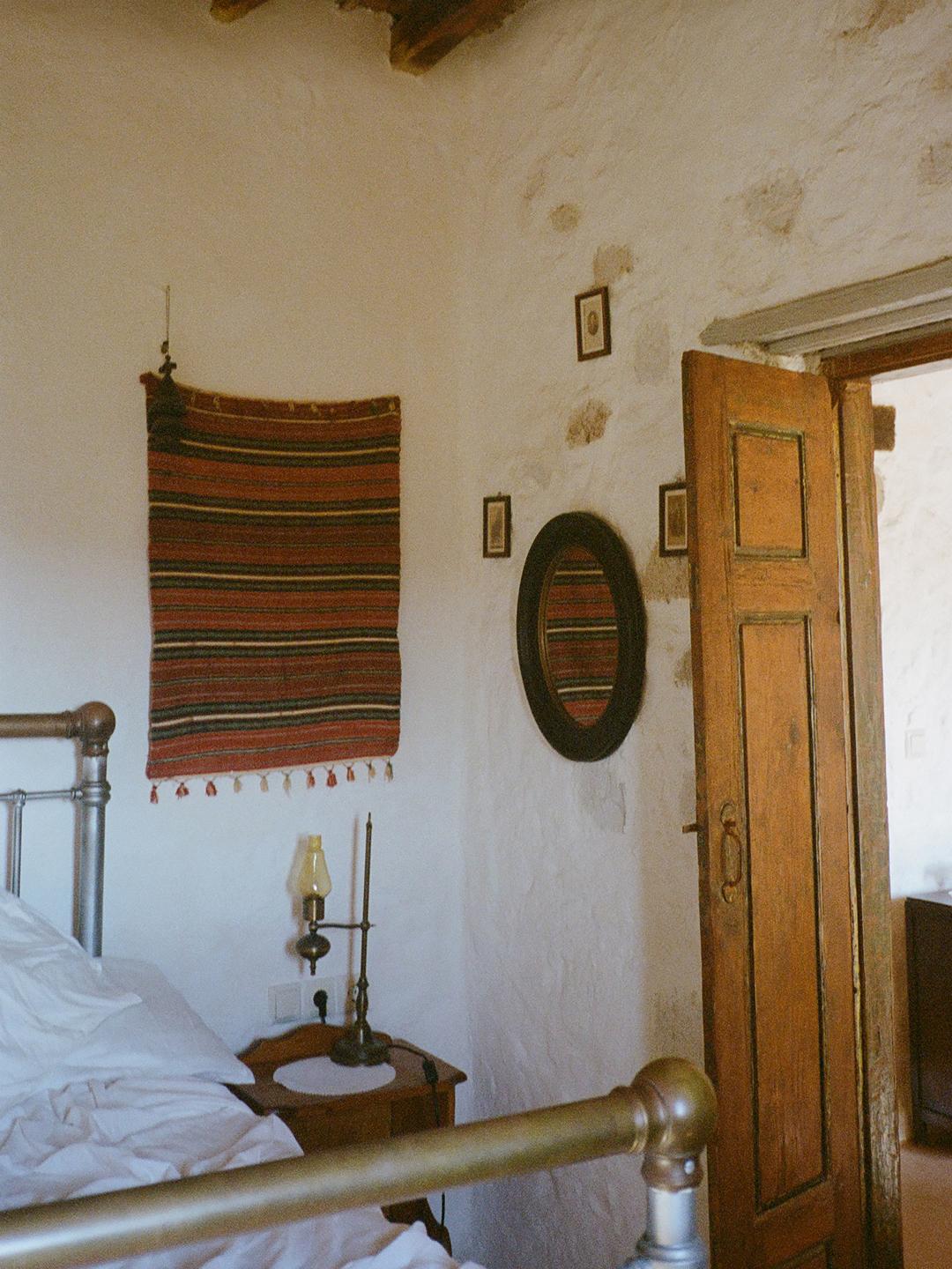 A bronze-age bedroom in Milos, Greece