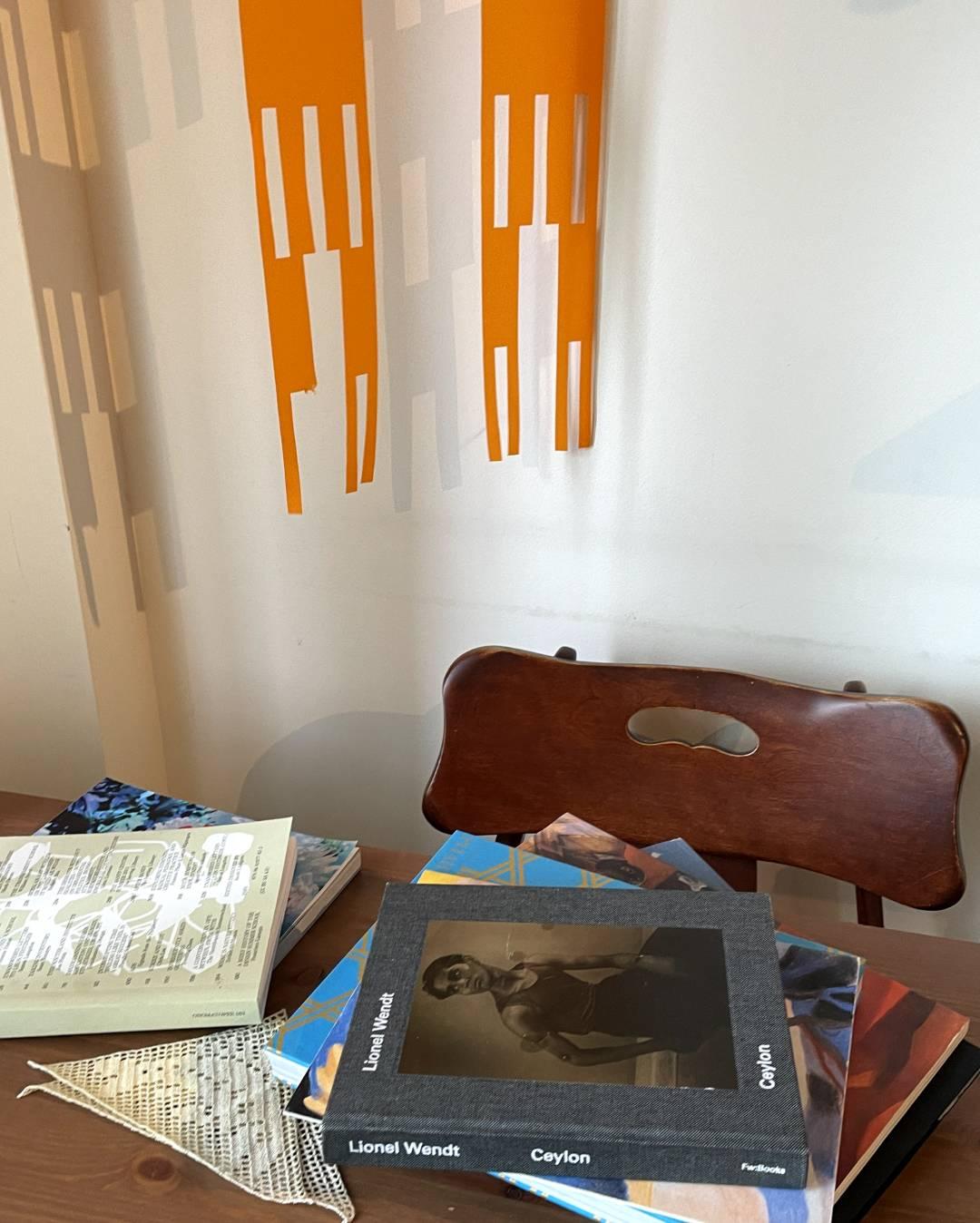 Books at the home of Somnath Bhatt