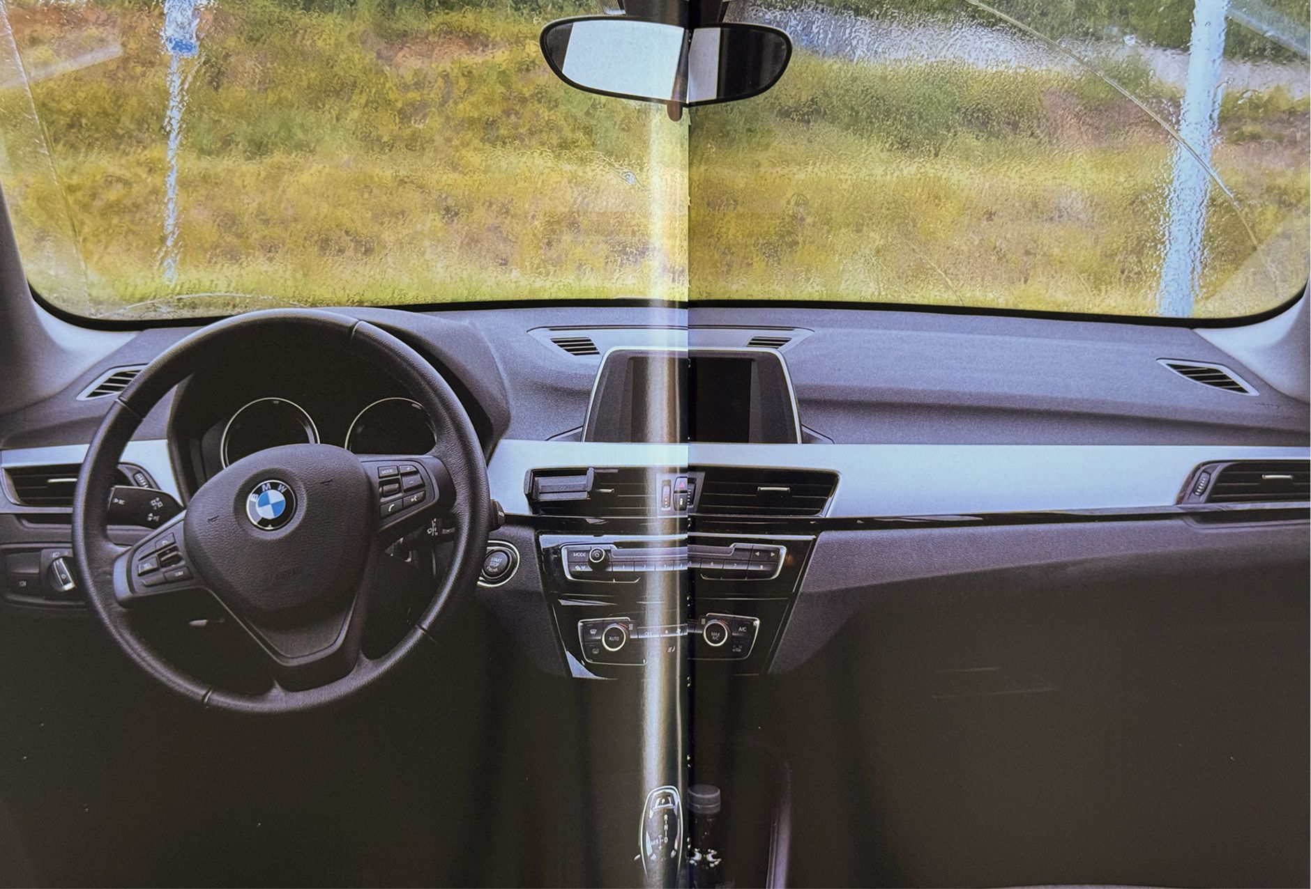 Cantabrian Coast, Alessandro Furchino Capria, August 2024 — exploring the windshield as both frame and filter, where constancy of angle and position creates a rhythm—difference revealed only through time, place and light.