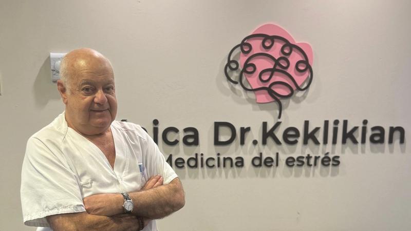 Consulta médica del Dr. Esteban Keklikian en la Clínica del Estrés en Mallorca