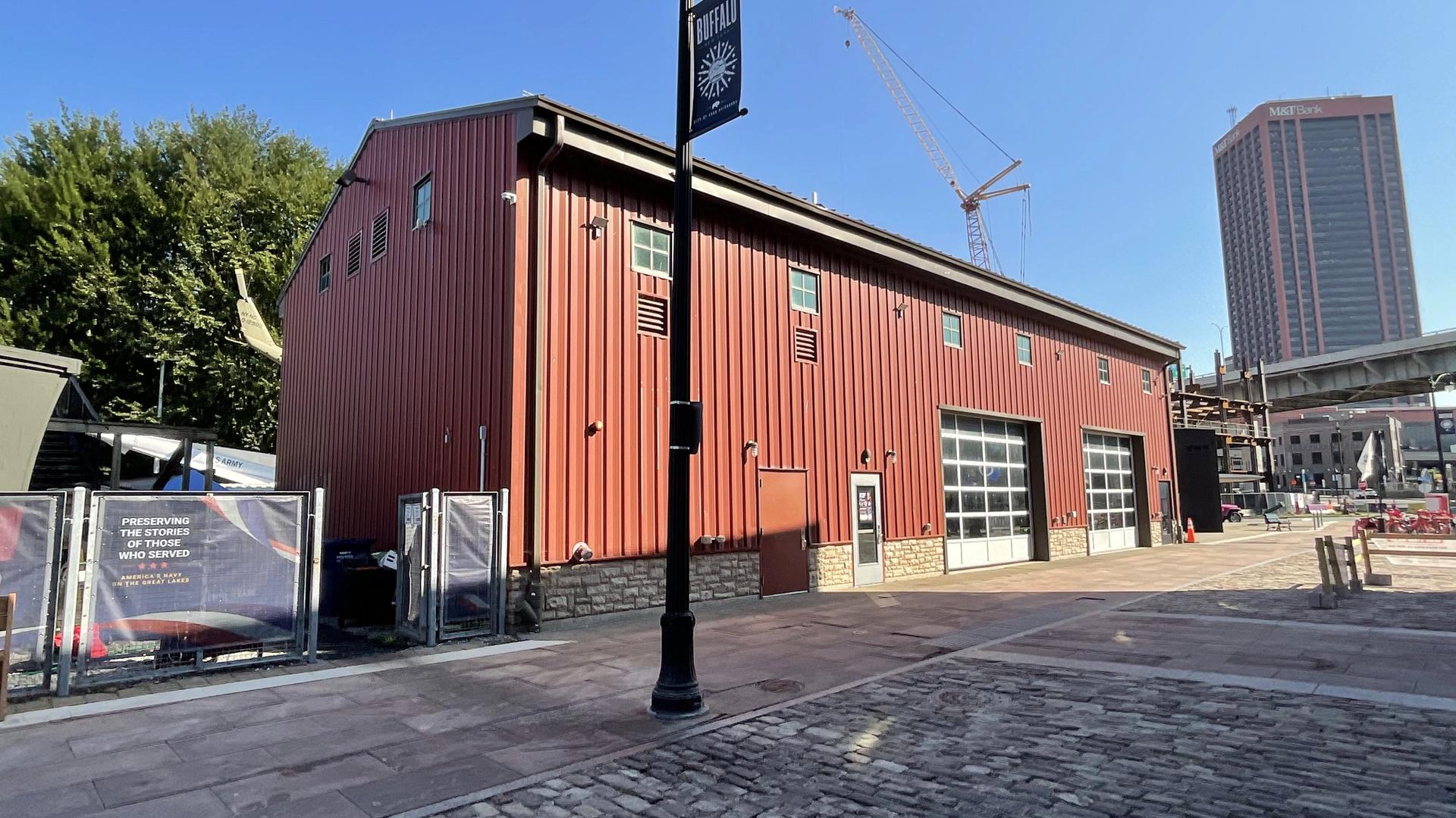 Buffalo and Erie County Hangar Naval and Military Park project photograph 1