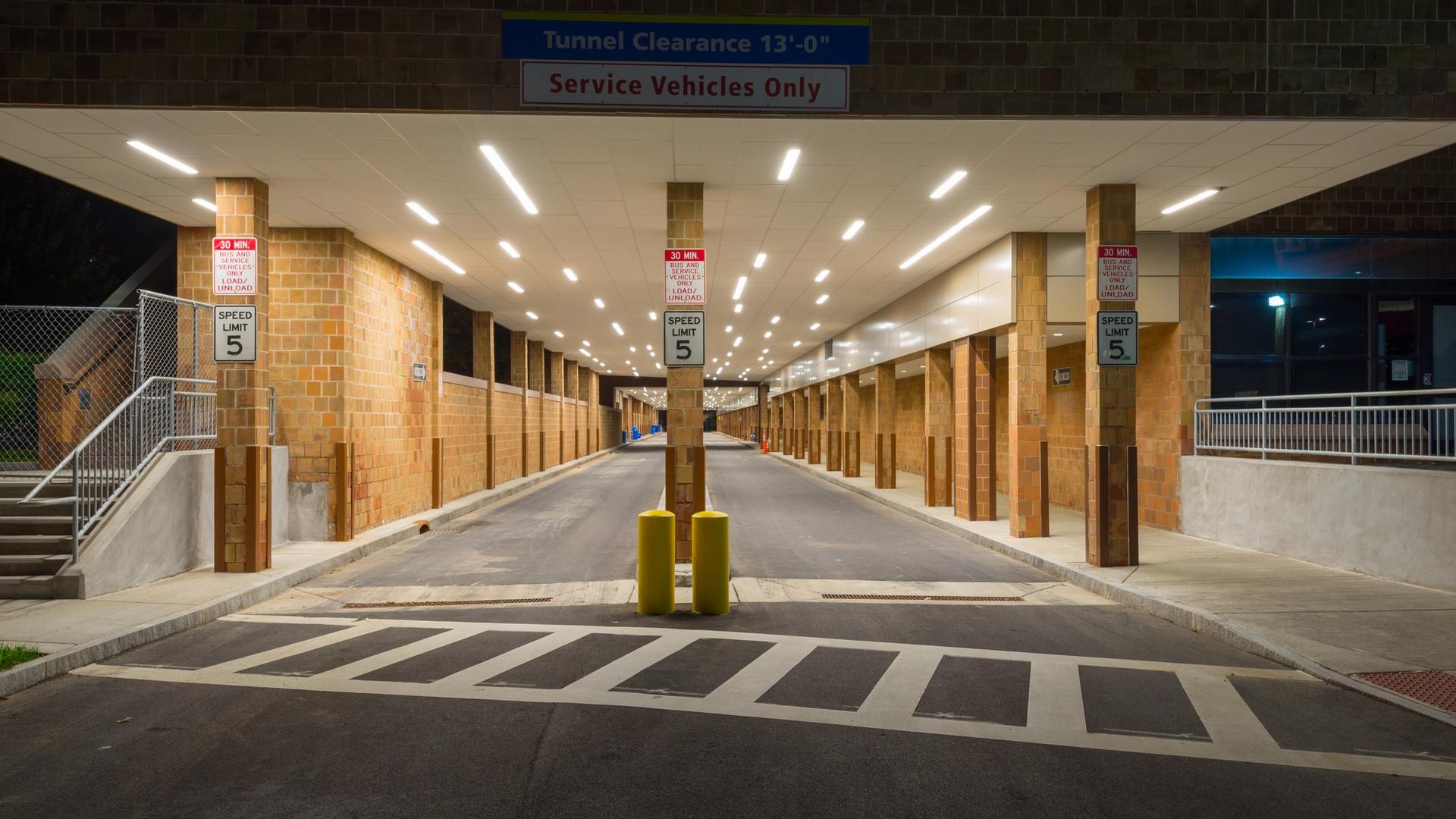 University at Buffalo MFAC Tunnel project photograph 1