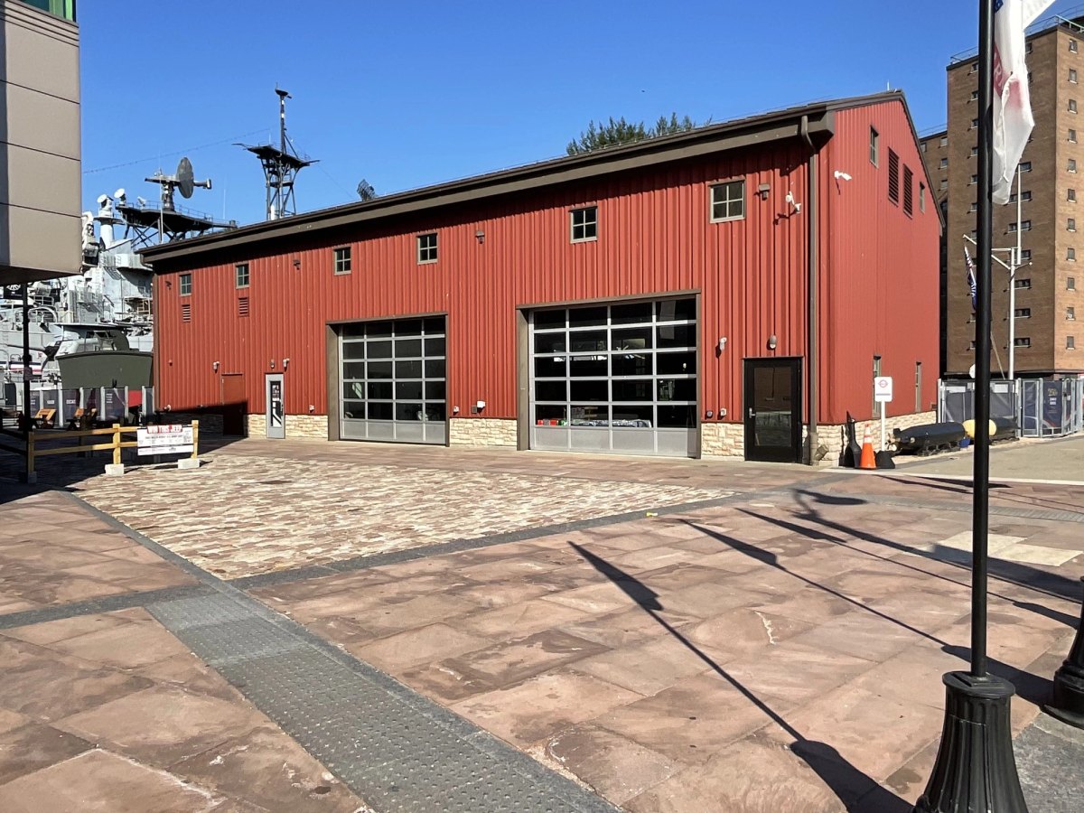 Buffalo and Erie County Hangar Naval and Military Park project photograph 2