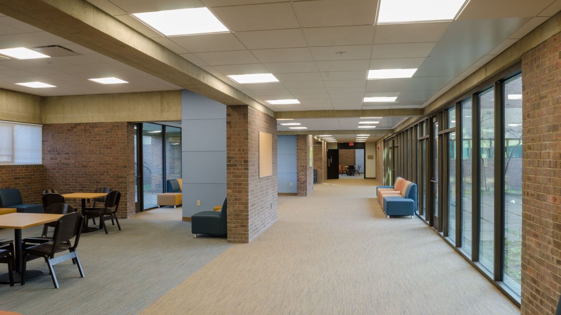 SUNY Fredonia Lobby project photograph 1